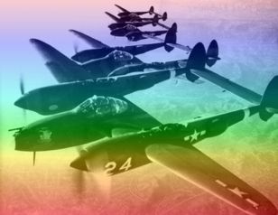 Lockheed P-38 Lightnings www.zenoswarbirdvideos.com