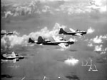 B-29s on the way to Japan